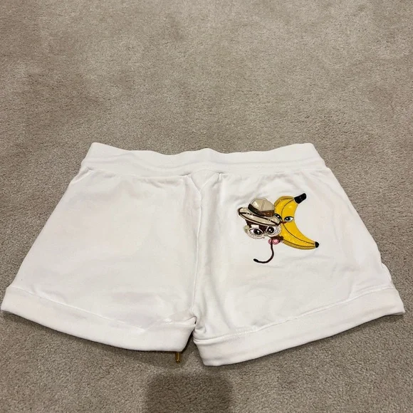 DSQUARED2 White Drawstring Shorts - Picture 3 of 15